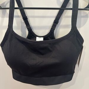All in Motion Sleek Black Sports Bra